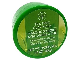 Tee Tree Clay Mask 3 Pck Enriched Skincare Routine Deeply Clearing Skin